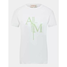 Футболка Alessandro Manzoni Jeans, размер 40, белый