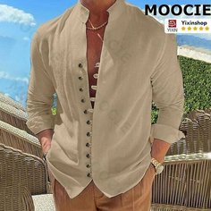 Рубашка MOOCIE, размер M, хаки