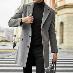 Пальто, размер 58, grey Нет бренда