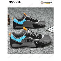 Мокасины MOOCIE, размер Длина стопы 24.5 см, серый