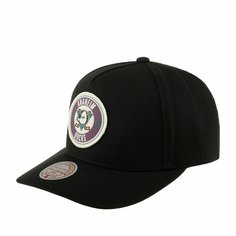 Бейсболка Mitchell & Ness для мужчин и женщин, размер 0, черный