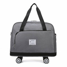 Сумка дорожная TRENDY BAGS, ручная кладь, серый