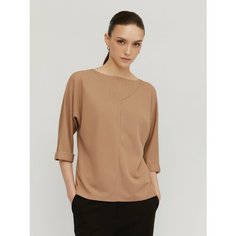 Лонгслив Zolla, размер M, , бежевый