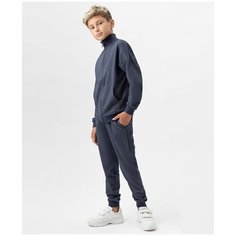 Брюки Button Blue, размер 134, синий