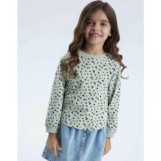 Лонгслив Gloria Jeans, размер 12-24мес/92, оливковый