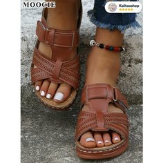 Шлепанцы MOOCIE, размер Длина стопы 25 см, коричневый