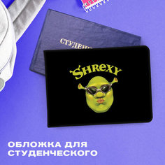 Обложка для студенческого билета Crazy Getup, черный