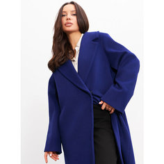 Пальто Модный Дом Виктории Тишиной, размер L, синий