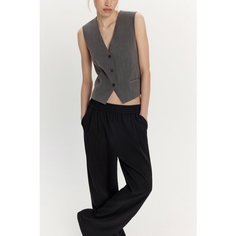 Жилет Befree, размер XS, серый меланж