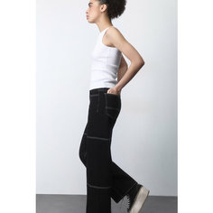 Джинсы широкие Befree, размер L/XL/170, черный