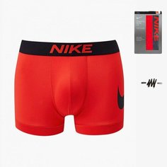 Трусы NIKE, размер M, red/black