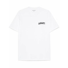 Футболка Carhartt WIP University Script, размер L, белый