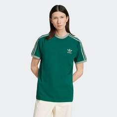 Футболка adidas 3-Stripes, размер XL INT, зеленый