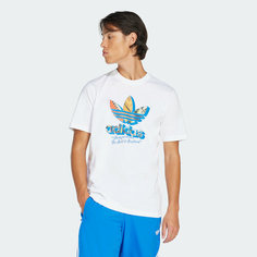 Футболка adidas Q12 TS GREETING, размер XXL INT, белый