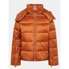 Куртка Twinset Milano, размер 40, кирпичный
