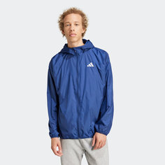 Куртка спортивная adidas BL WV WB, размер M INT, темно-синий