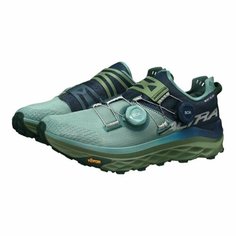 Кроссовки ALTRA MONT BLANC BOA, размер 7.5US, blue/green