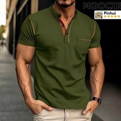 Футболка MOOCIE, размер M, зелёный