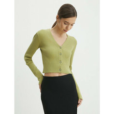 Кардиган Maison David, размер XL, , зеленый, бежевый