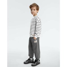 Брюки спортивные Gloria Jeans, размер 4-6л/116, серый