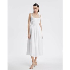 Платье Gloria Jeans GJ BLACK, размер XS (38-40), белый