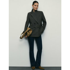 Джинсы клеш Zarina bootcut, размер 2XS (RU 40)/170, синий