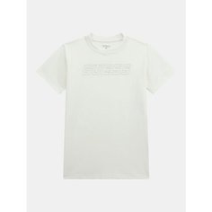 Футболка GUESS, размер 8 лет, белый