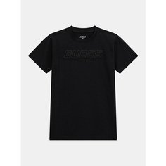 Футболка GUESS, размер 6 лет, черный