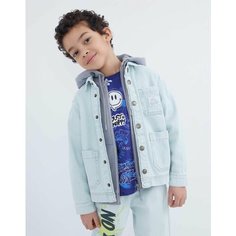 Джинсовая куртка Gloria Jeans, размер 2-4г/104, синий