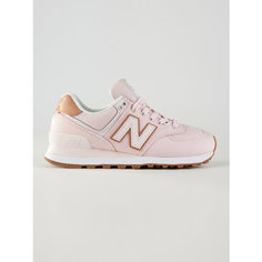 Кроссовки New Balance 574, полнота D, размер EU38, розовый