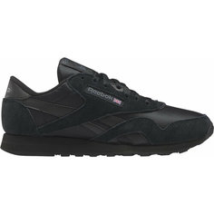 Кроссовки Reebok Classic Nylon, полнота F, размер 10,5 US, черный/серый