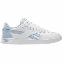 Кеды Reebok Court Advance W, полнота F, размер 7,5 US, белый/голубой