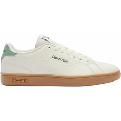 Кеды Reebok Court Clean, полнота F, размер 8,5 US, бежевый/зеленый