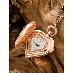 Карманные часы TIME LIDER, розовый
