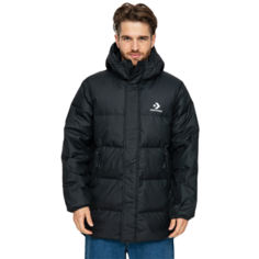 Пуховик Converse Commercial Mid Down Jacket, размер M, черный