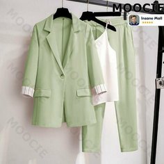 Костюм классический MOOCIE, размер 2XL, зелeный