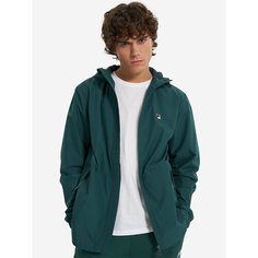 Ветровка Fila, размер 50, темно-зеленый