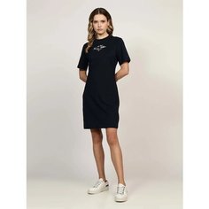 Платье TOMMY HILFIGER, размер L, темно-синий