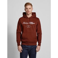 Худи TOMMY HILFIGER, размер XXL, , коричневый