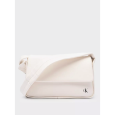 Сумка кросс-боди CALVIN KLEIN, фактура гладкая, белый