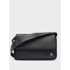 Сумка кросс-боди CALVIN KLEIN, фактура гладкая, черный