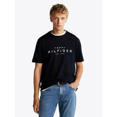 Футболка TOMMY HILFIGER, размер XXXL, темно-синий
