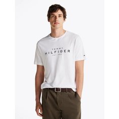 Футболка TOMMY HILFIGER, размер M, белый