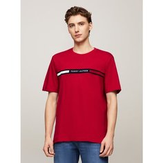 Футболка TOMMY HILFIGER, размер L, красный