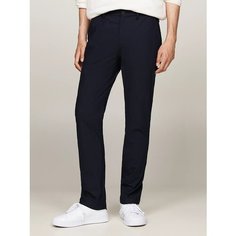 Брюки чинос TOMMY HILFIGER, размер 32/30, темно-синий