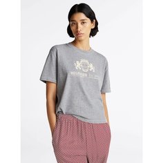 Футболка TOMMY HILFIGER, размер S, серый