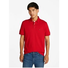 Поло TOMMY HILFIGER 1985 Сollection Regular fit Polo, размер S, red