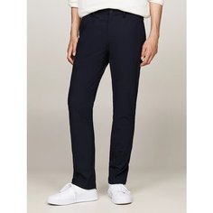 Брюки чинос TOMMY HILFIGER, размер 32/35, темно-синий