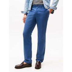 Брюки чинос TOMMY HILFIGER, размер 32/36, синий