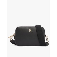 Сумка TOMMY HILFIGER, фактура гладкая, черный